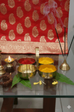 Haldi kumkum Holder