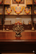 Ganapathi with Mahalakshmi