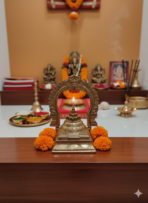 Maha Meru With Prabha Mandalam - 3 Inch