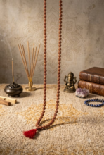 5 Face Natural Rudraksha Mala