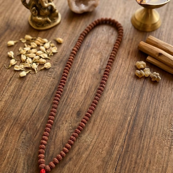 8 face Natural Rudraksha mala