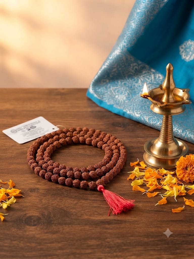 WhatsApp Image 2026-09-18 at 11.51.31 AM 7 FACE RUDRAKSHA MALA - Image 1